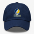 Wilkes Stealie Premium Unisex Dad Hat — Design: Wilkes — Navy