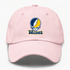 Wilkes Stealie Premium Unisex Dad Hat — Design: Wilkes — Pink