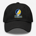 Wilkes Stealie Premium Unisex Dad Hat — Design: Wilkes — Black