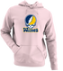 Wilkes Stealie Premium Unisex Hoodie — Design: Wilkes — Light Pink