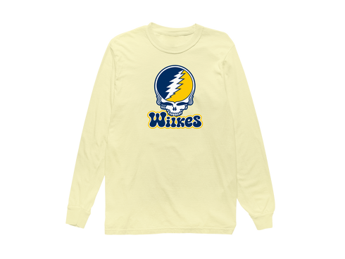 Wilkes Stealie Premium Unisex Long-Sleeve — Design: Wilkes — Butter