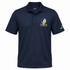 Wilkes Stealie Premium Unisex Polo — Design: Wilkes — Navy