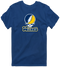 Wilkes Stealie Premium Unisex T-Shirt — Design: Wilkes — Navy