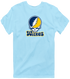 Wilkes Stealie Premium Unisex T-Shirt — Design: Wilkes — Light Blue
