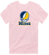 Wilkes Stealie Premium Unisex T-Shirt — Design: Wilkes — Light Pink