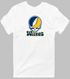 Wilkes Stealie Premium Unisex T-Shirt — Design: Wilkes — White