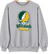 William & Mary Stealie Premium Unisex Crewneck — Design: William & Mary — Sport Grey