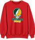 William & Mary Stealie Premium Unisex Crewneck — Design: William & Mary — Red