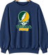 William & Mary Stealie Premium Unisex Crewneck — Design: William & Mary — Navy