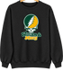William & Mary Stealie Premium Unisex Crewneck — Design: William & Mary — Black