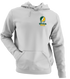 William & Mary Stealie Premium Unisex Hoodie — Design: William & Mary — Sport Grey