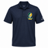 William & Mary Stealie Premium Unisex Polo — Design: William & Mary — Navy
