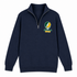 William & Mary Stealie Premium Unisex Quarter-Zip — Design: William & Mary — Navy