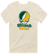 William & Mary Stealie Premium Unisex T-Shirt — Design: William & Mary — Sand
