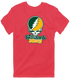 William & Mary Stealie Premium Unisex T-Shirt — Design: William & Mary — Heather Red