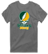 William & Mary Stealie Premium Unisex T-Shirt — Design: William & Mary — Charcoal