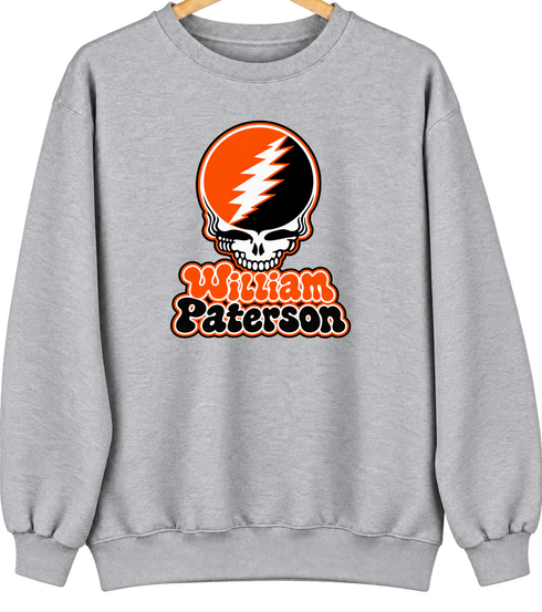 William Paterson Stealie Premium Unisex Crewneck — Design: William Paterson University — Sport Grey