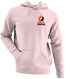 William Paterson Stealie Premium Unisex Hoodie — Design: William Paterson University — Light Pink