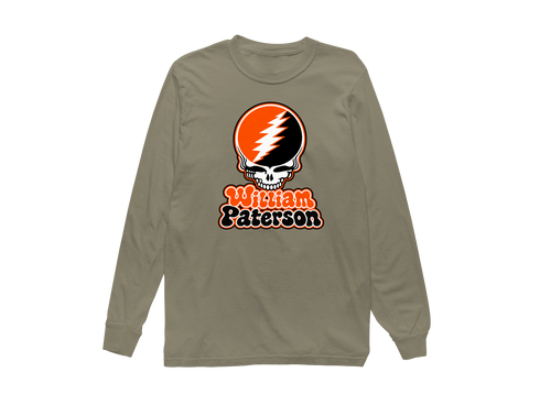 William Paterson Stealie Premium Unisex Long-Sleeve — Design: William Paterson University — Sandstone