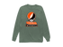 William Paterson Stealie Premium Unisex Long-Sleeve — Design: William Paterson University — Light Green