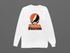 William Paterson Stealie Premium Unisex Long-Sleeve — Design: William Paterson University — White