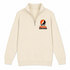 William Paterson Stealie Premium Unisex Quarter-Zip — Design: William Paterson University — Sand