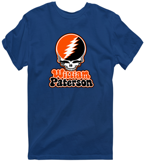 William Paterson Stealie Premium Unisex T-Shirt — Design: William Paterson University — Navy