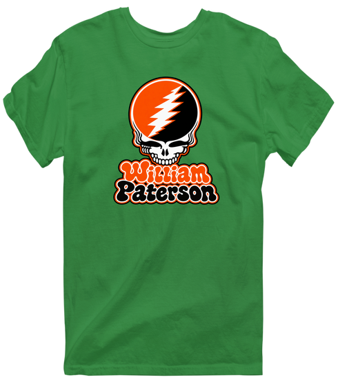 William Paterson Stealie Premium Unisex T-Shirt — Design: William Paterson University — Irish Green