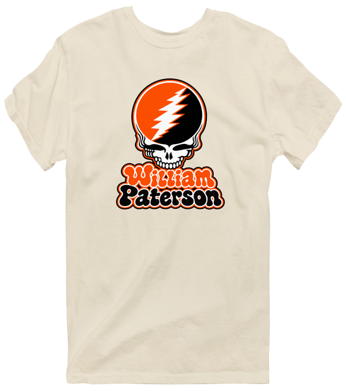 William Paterson Stealie Premium Unisex T-Shirt — Design: William Paterson University — Sand