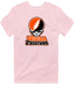 William Paterson Stealie Premium Unisex T-Shirt — Design: William Paterson University — Light Pink