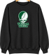 William Smith Stealie Premium Unisex Crewneck — Design: William Smith College — Black