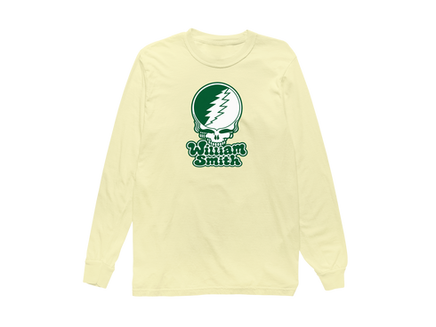 William Smith Stealie Premium Unisex Long-Sleeve — Design: William Smith College — Butter