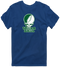 William Smith Stealie Premium Unisex T-Shirt — Design: William Smith College — Navy