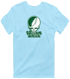 William Smith Stealie Premium Unisex T-Shirt — Design: William Smith College — Light Blue