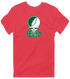 William Smith Stealie Premium Unisex T-Shirt — Design: William Smith College — Heather Red