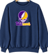 Williams Stealie Premium Unisex Crewneck — Design: Williams College — Navy