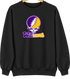 Williams Stealie Premium Unisex Crewneck — Design: Williams College — Black