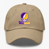 Williams Stealie Premium Unisex Dad Hat — Design: Williams College — Khaki