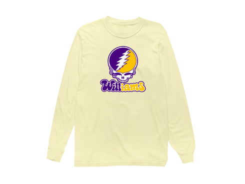 Williams Stealie Premium Unisex Long-Sleeve — Design: Williams College — Butter