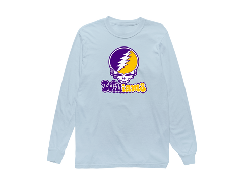 Williams Stealie Premium Unisex Long-Sleeve — Design: Williams College — Chambray