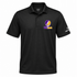 Williams Stealie Premium Unisex Polo — Design: Williams College — Black