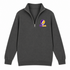 Williams Stealie Premium Unisex Quarter-Zip — Design: Williams College — Charcoal