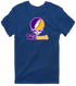 Williams Stealie Premium Unisex T-Shirt — Design: Williams College — Navy