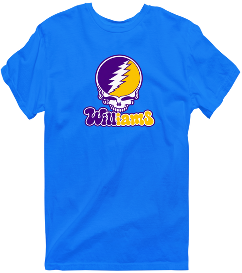 Williams Stealie Premium Unisex T-Shirt — Design: Williams College — Royal