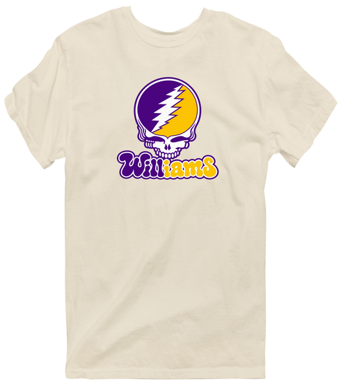 Williams Stealie Premium Unisex T-Shirt — Design: Williams College — Sand