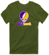 Williams Stealie Premium Unisex T-Shirt — Design: Williams College — Military Green