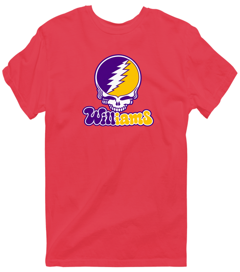 Williams Stealie Premium Unisex T-Shirt — Design: Williams College — Heather Red