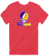 Williams Stealie Premium Unisex T-Shirt — Design: Williams College — Heather Red