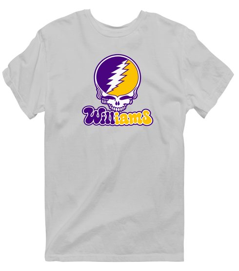 Williams Stealie Premium Unisex T-Shirt — Design: Williams College — Sport Grey
