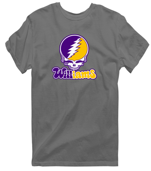 Williams Stealie Premium Unisex T-Shirt — Design: Williams College — Charcoal